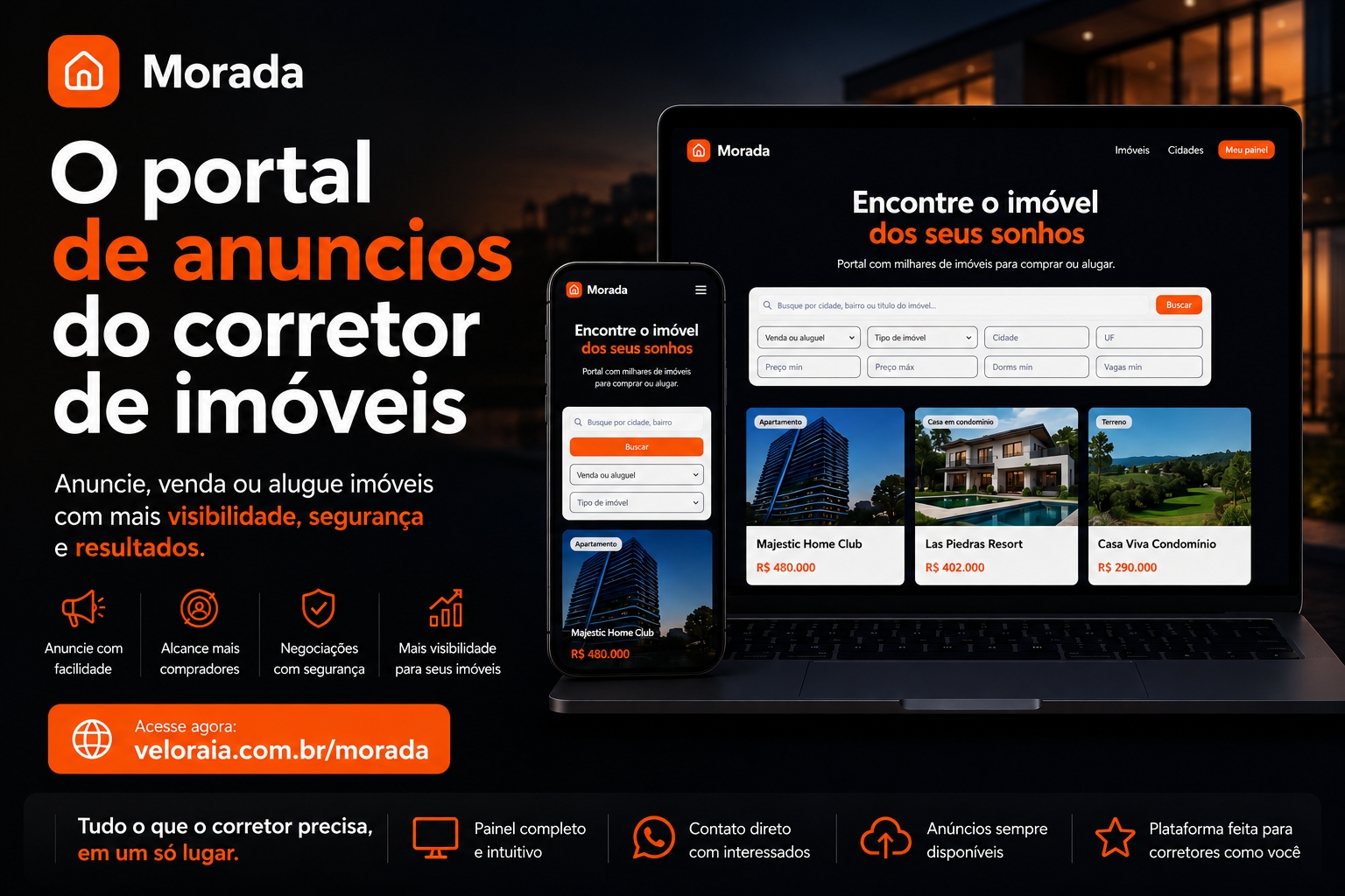 Portal Morada — anúncios de imóveis